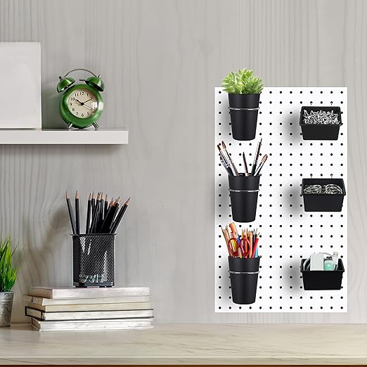 6 Sets Pegboard Bins Pegboard Cups - Image 3
