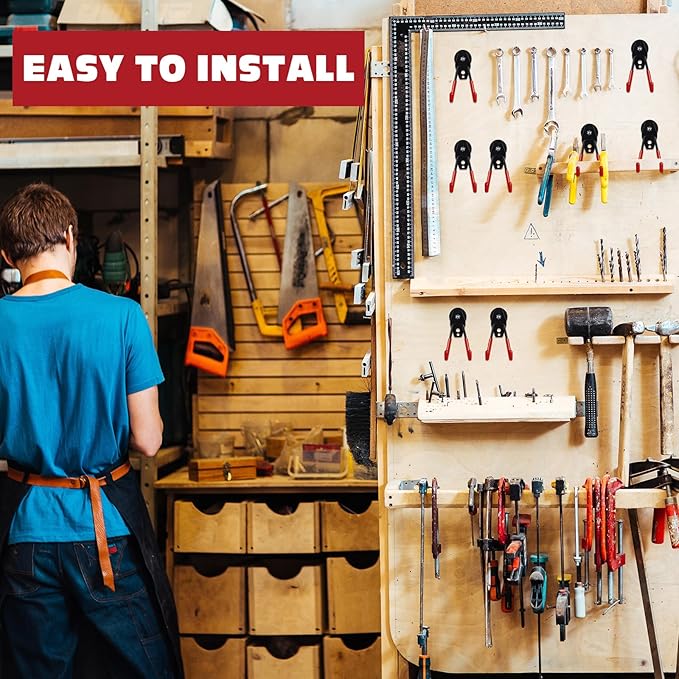 Landhoow Large Magnetic Hooks Heavy Duty Garage Magnet Hooks Strong Storage - Image 5