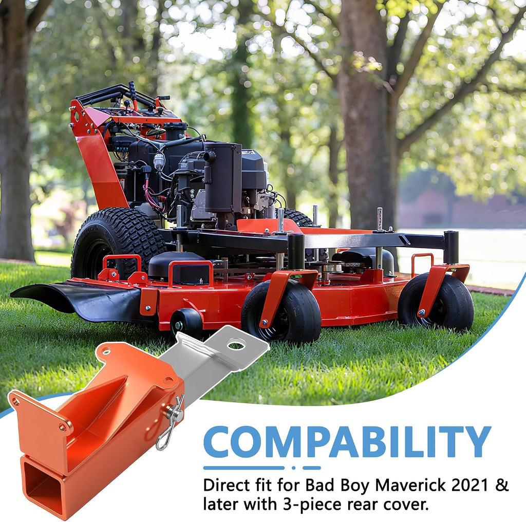 2" Hitch Kit with Pin Hitch Receiver Fits for Bad Boy, 2021 & Up Maverick Replaces 093-1136-23,093-1136-98 & 093-1111-00