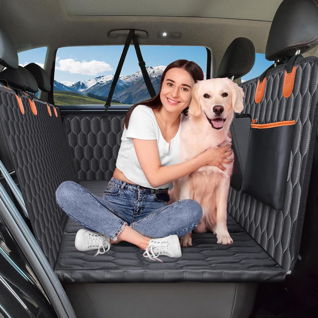 chumajor l back seat extender for dogs,hard bottom,waterproof,400, view 9