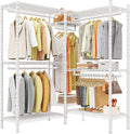 raybee clothes rack, l shaped portable closets for, main product view