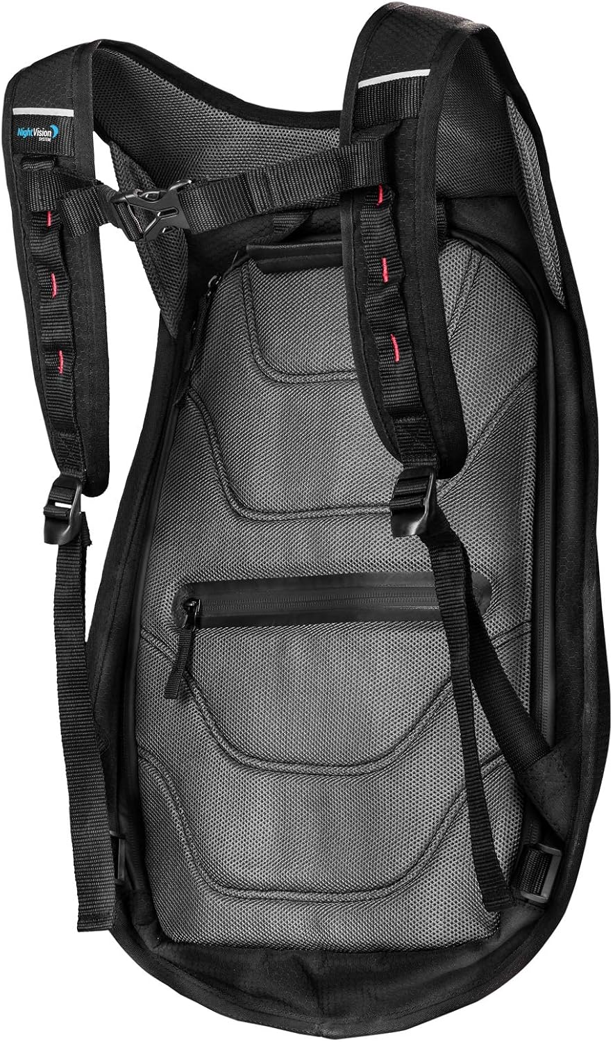 SHIMA Motorcycle Backpack, Black, One Size