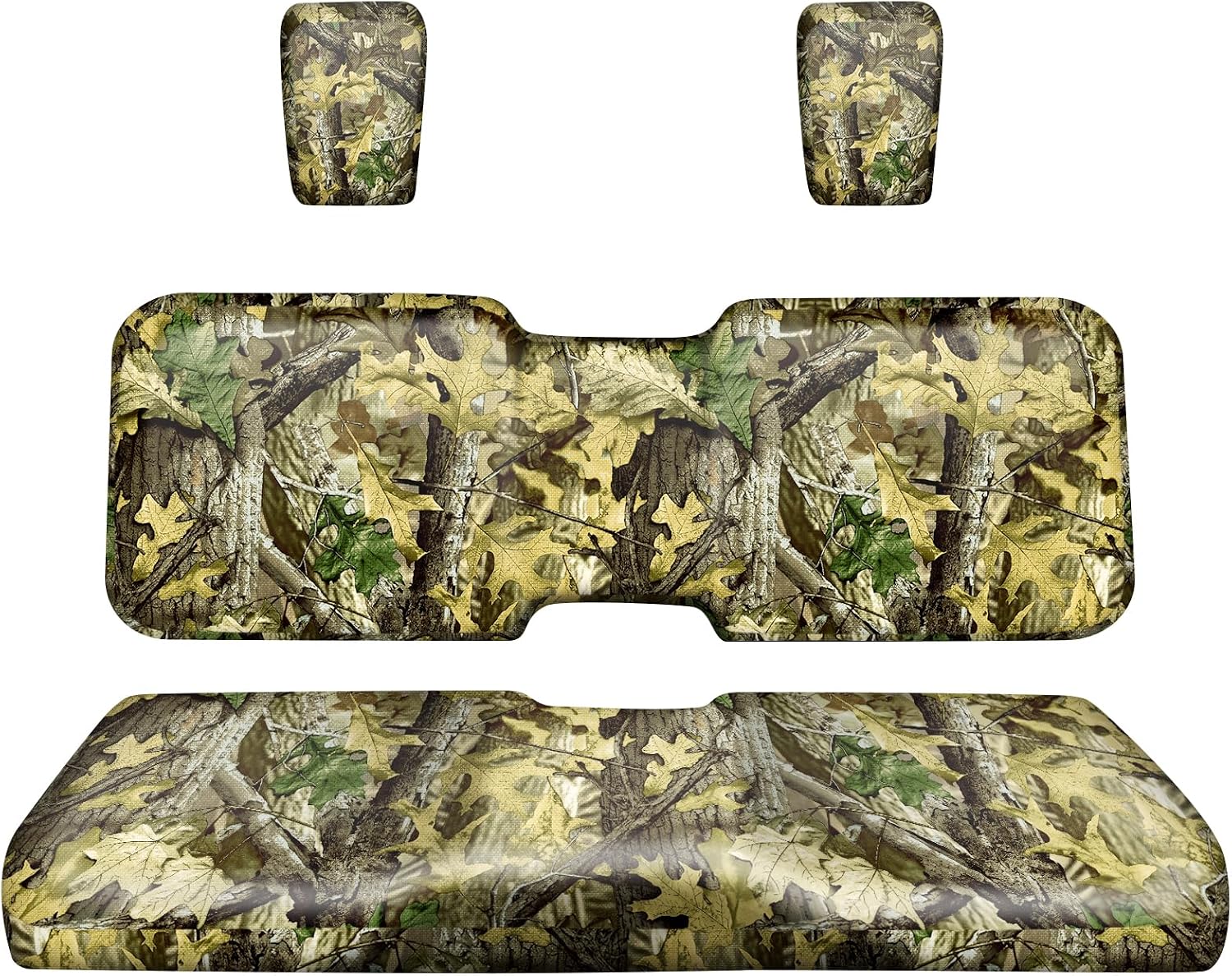 BORDAN UTV Seat Cover for Pioneer 1000/1000-5/1000-6 2016-2025, 1680D Heavy Duty Camo Seat Covers for Pioneer Full Protection Outdoor Waterproof Bench Seat Cover(4 PCS)