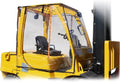 Atrium by Eevelle Universal Clear Forklift Cab Enclosure Cover, Windshield & Rain Canopy Cover, Heavy Duty, Waterproof Vinyl for UV Protection, OSHA Compliant, 33" L x 45" W, Universal Fit
