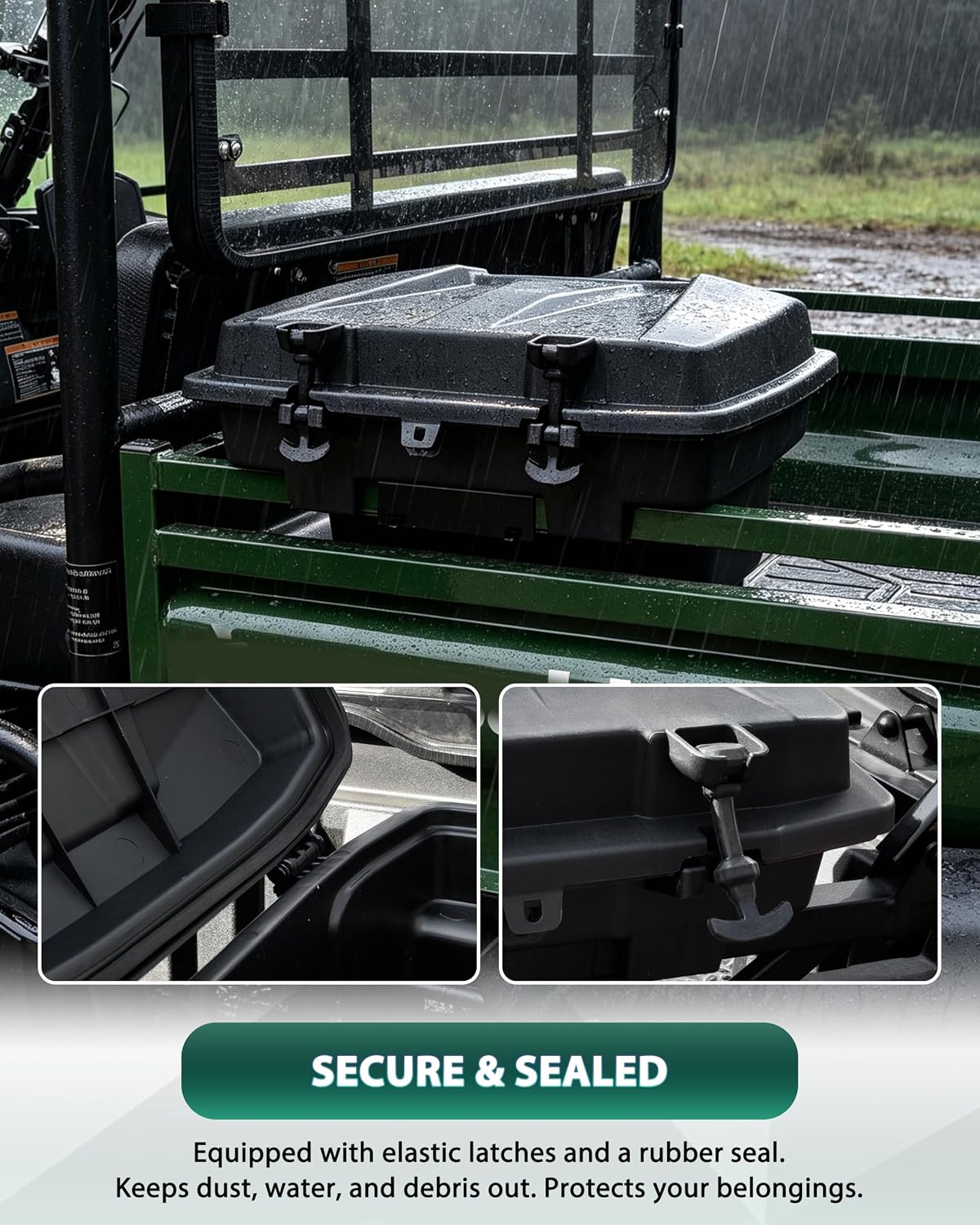 Cargo Storage Box for Kawasaki Mule 4010 2009-2026 / Mule SX 2017-2026 Accessories