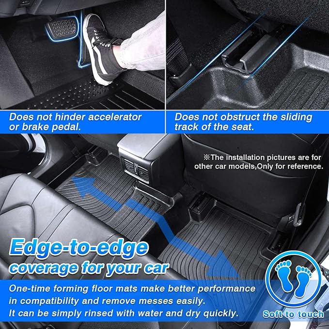 Cartist Floor Mats Fit for BMW X5 G05 2019-2025 2026 Only fit 5-Passenger - Image 3