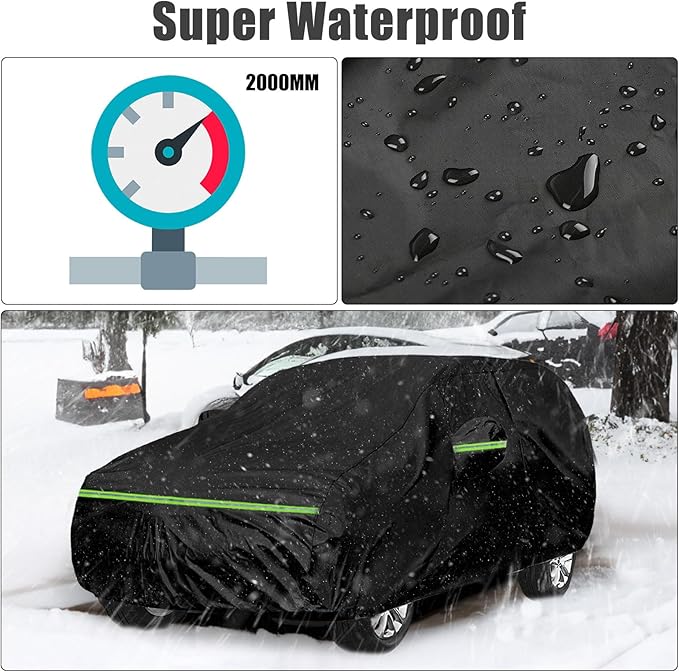 Waterproof Car Cover Compatible - Image 2