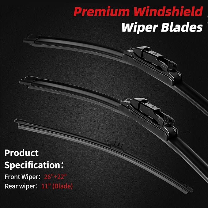 OTUAYAUTO Premium Windshield Wiper Blades - Image 2
