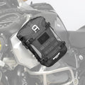 Rhinowalk Motorcycle Crash Bar Bag Waterproof 6L Motorcycle Frame Bag Saddle Bag Side Bag with Shoulder Strap (Black, 7L)