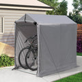 Outdoor Storage Shed 6 x 3Ft Heavy Duty Portable Storage Shelter