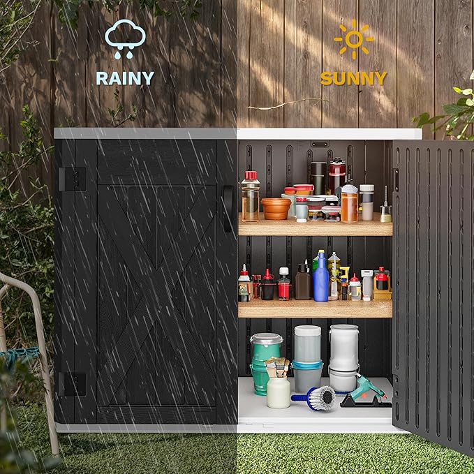 DWVO 35 Cu Ft Storage Shed - Image 3