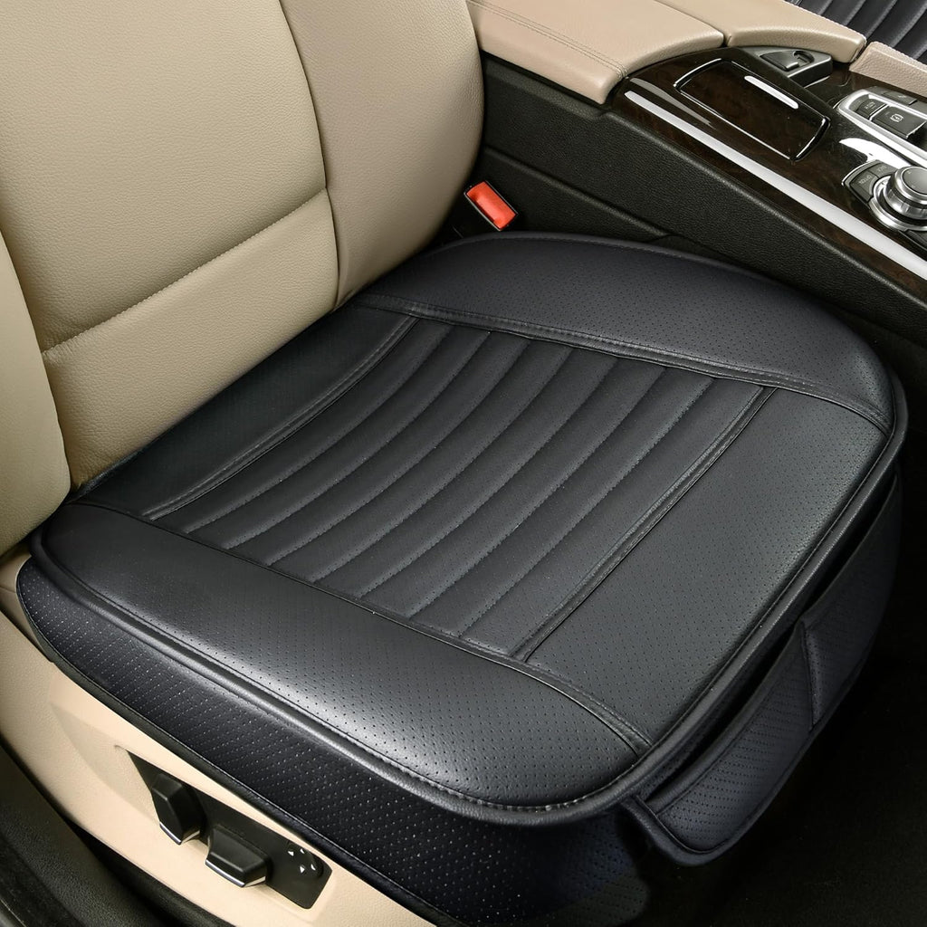 2pc Edge Wrapping Comfortable Car Front Seat Covers, Seat Protectors, Anti-Slip