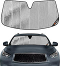 Pigenius Windshield Sun Shade for Infiniti QX70 2014-2017, FX35 2009-2012, FX50 2009-2013, FX37 2013 - AstraGuard