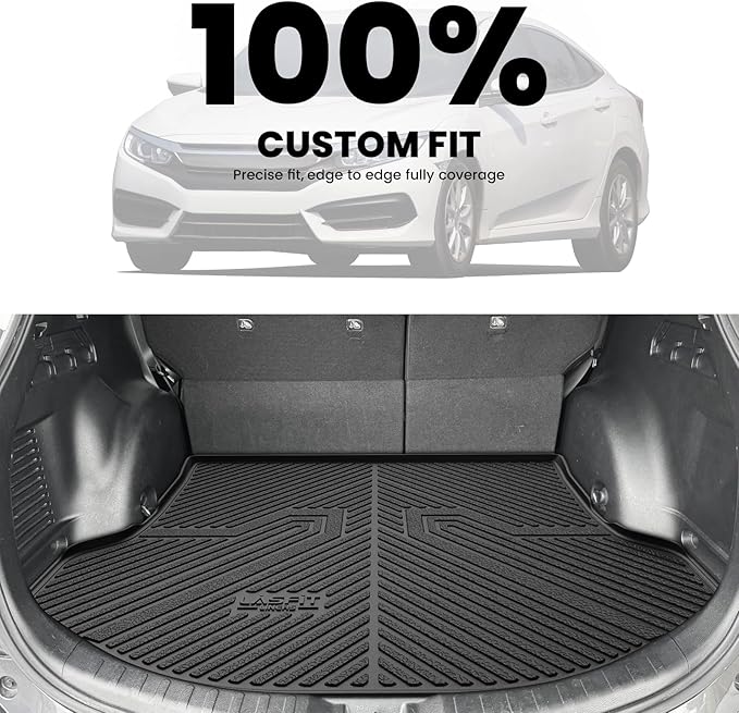 LASFIT Cargo Mat Fit for Toyota RAV4 2013-2018 TPE All Weather RAV4 Hybrid and - Image 3