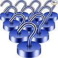 Neosmuk Magnetic Hooks, Cruise Ship Essentials, 40lb+ Heavy Duty Magnetic Hooks by Neosmuk