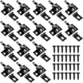 lounsweer 16 pcs black heavy duty cabinet door, main product view