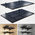 2-Pack 2x3ft Heavy Duty Garage Wall Shelving, 500 lbs Load Capacity, Garage