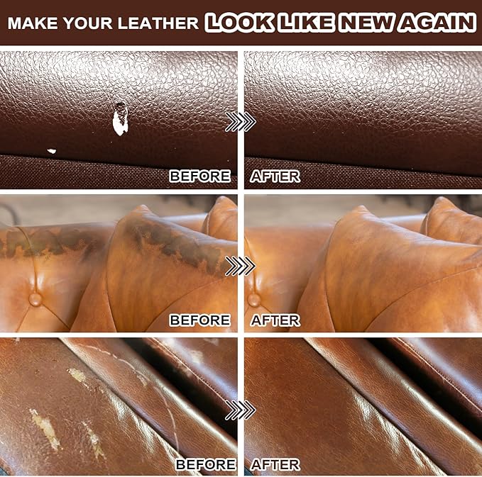 STARTSO WORLD Brown Leather & Vinyl Repair Kit - Image 6