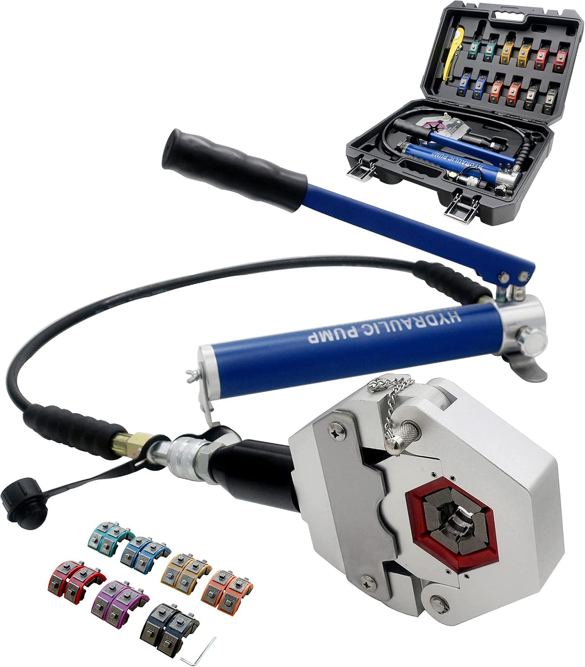 manual hydraulic a/c hose crimper automotive a/c hose, main product view