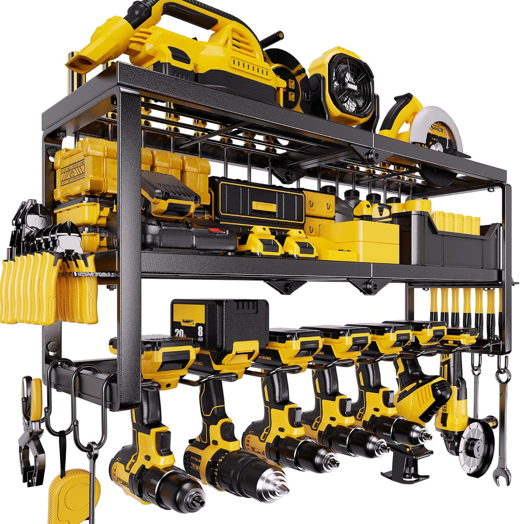 320lbs power tool organizer wall mount with charging, main product view