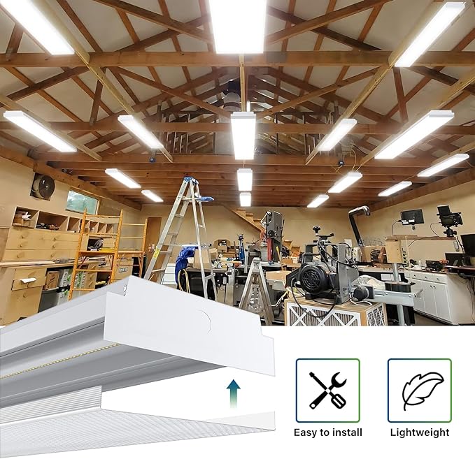 ANTLUX 4FT LED Wraparound 40W Shop Lights - Image 4