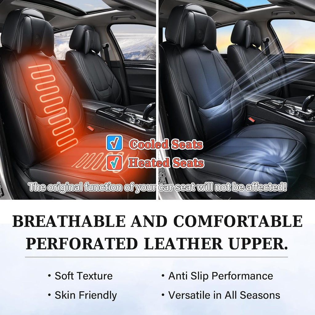 coverado universal seat covers front, 2-pack universal seat, package contents
