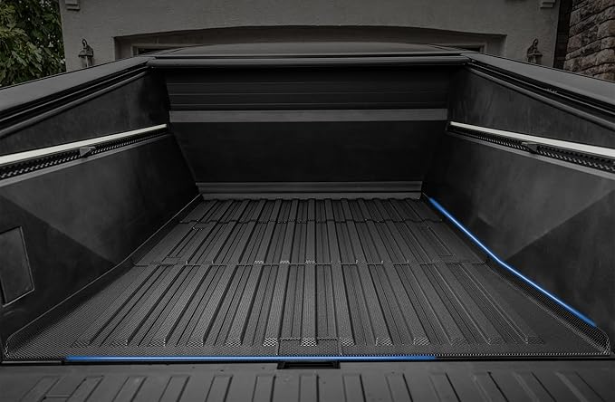 OEDRO Truck Bed Mat Fit for 2023 2024 2025 Tesla Cybertruck, TPE All Weather - Image 2