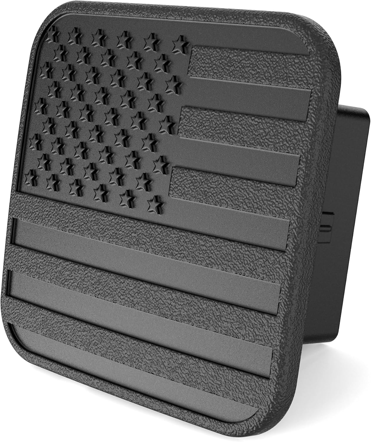 Fits for 2-inch Hitch Receiver, American Flag Hitch Plug Cover, Heavy Duty Rubber, Trailer Hitch Cover Tube Plug Insert, Car Exterior Accessories, Receiver Tube Hitch Plug