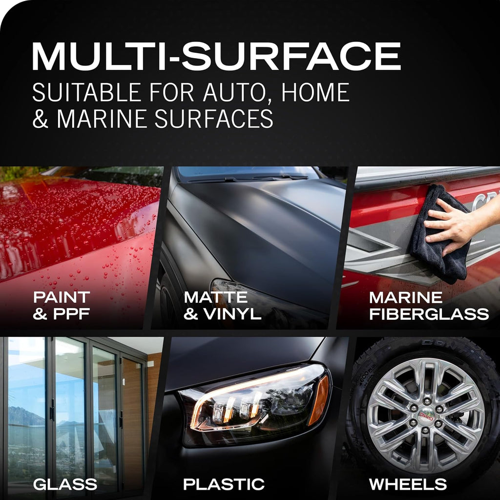 Turtle Wax Hybrid Solutions Pure Bead Advanced Car Coating Spray For Auto, Home & Marine Use, Clear Coat Paint Protection, Streak-Free, Safe for Glass, Metal, Plastics & More, 16 oz (Pack of 1)