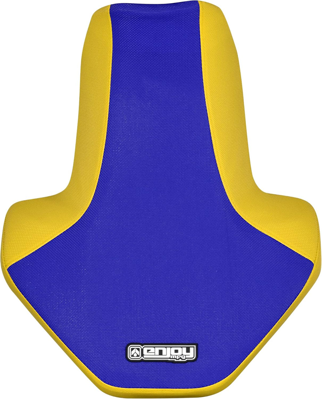Enjoy Mfg Seat Cover - Compatible with Suzuki 1987-2006 LT 80 LT80 2x4 Quadsport 80 - #213 (Yellow Sides/Blue top Standard)