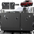 2nd Row Backrest Mat for 2024 2025 Hyundai Santa FE, All Weather TPE Seat Back