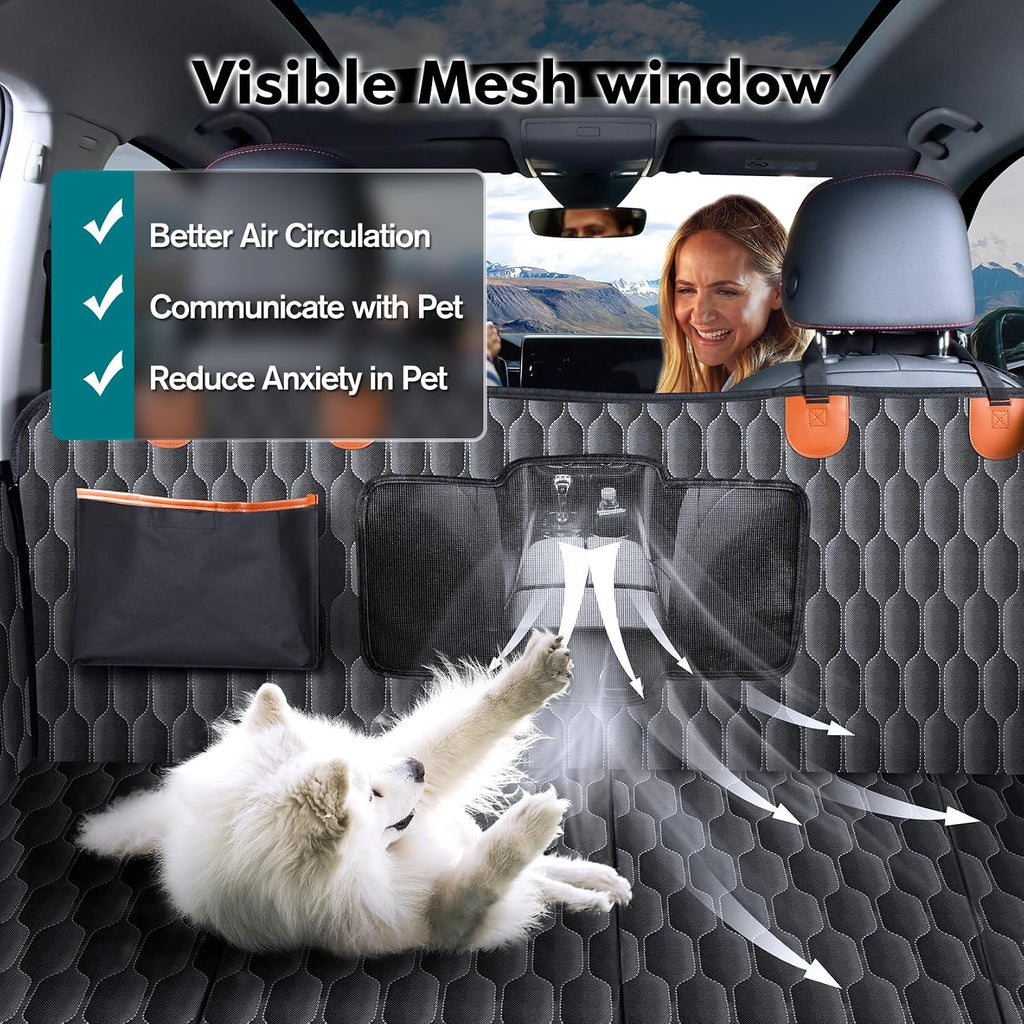 chumajor l back seat extender for dogs,hard bottom,waterproof,400 on a desk or shelf