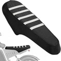 JFG RACING Electric Bike Seat Cover,Non-Slip Ebike Cushion Cover for DTTZH F6/ASKGO 20" 2500W Fat Tire Electric Bikes for Adults-White