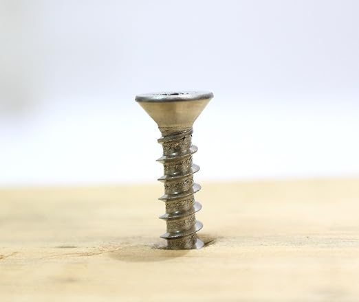 #8 X 1'' Stainless Flat Head Phillips Wood Screw, 18-8 Stainless Steel Screws - Image 5
