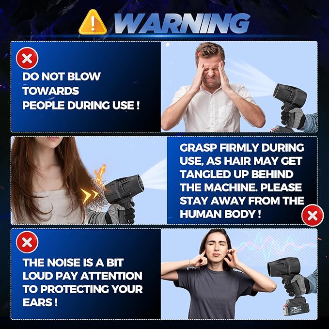 Saker Cordless Leaf Blower Portable Dust Cleaner Handheld Lightweight Blowers - Image 8