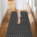 Custom Size Backed Non-Slip Area Rugs Runner, Easy Clean, Waterproof Runner Rugs by Weidear
