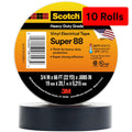 3m scotch electrical tape super 88, 3/4 in, main product view