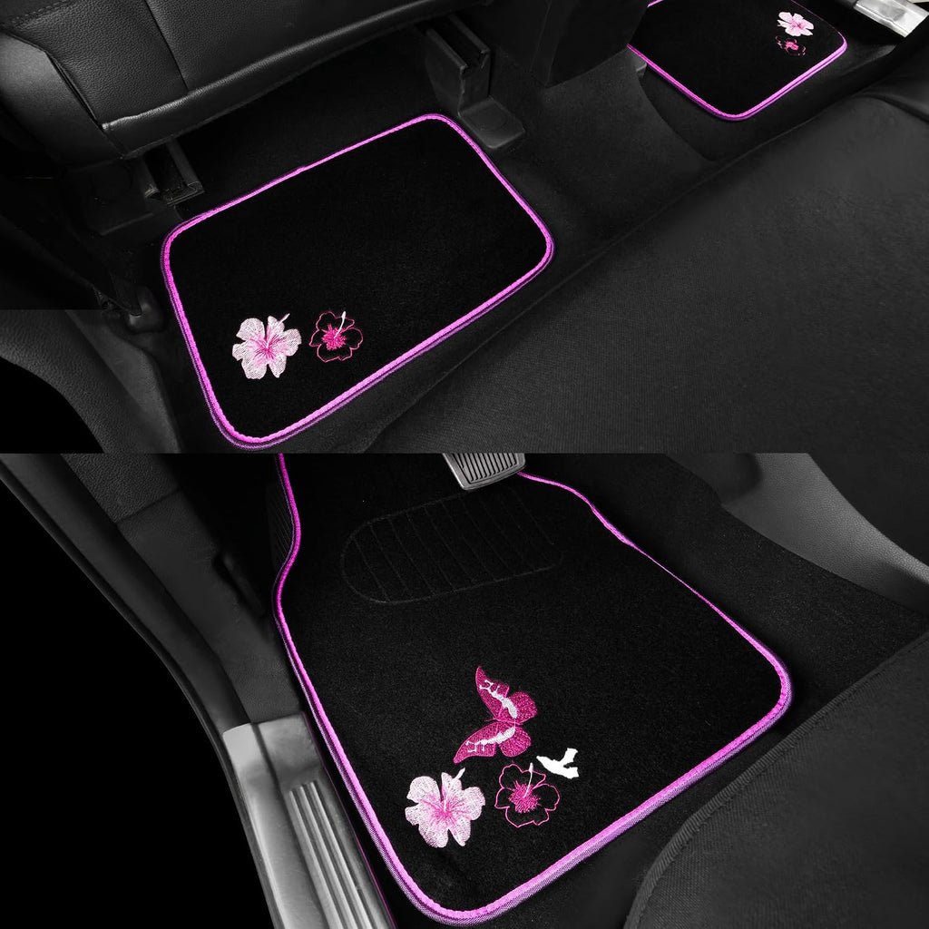 car pass universal cloth butterfly car seat covers, view 9