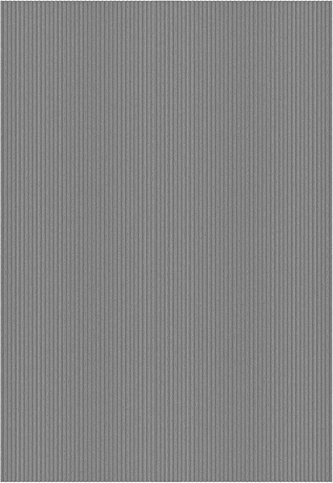 Ottomanson 6'6" x 7' Mud Mat Area Rug Scraper Carpet - Image 7