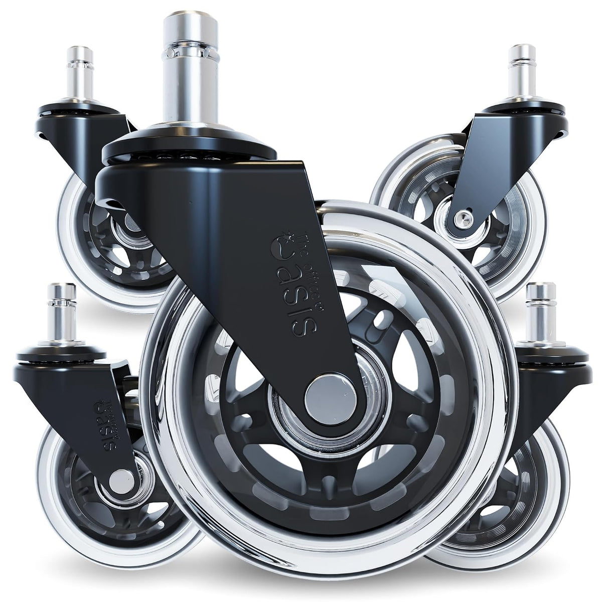 the office oasis original office chair wheels (as, main product view