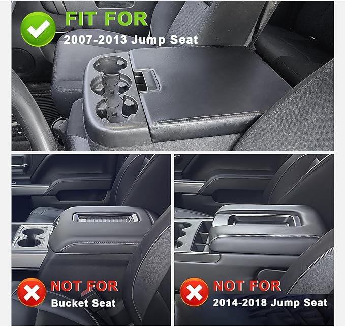 Muslogy Center Console Armrest Cover Compatible - Image 2