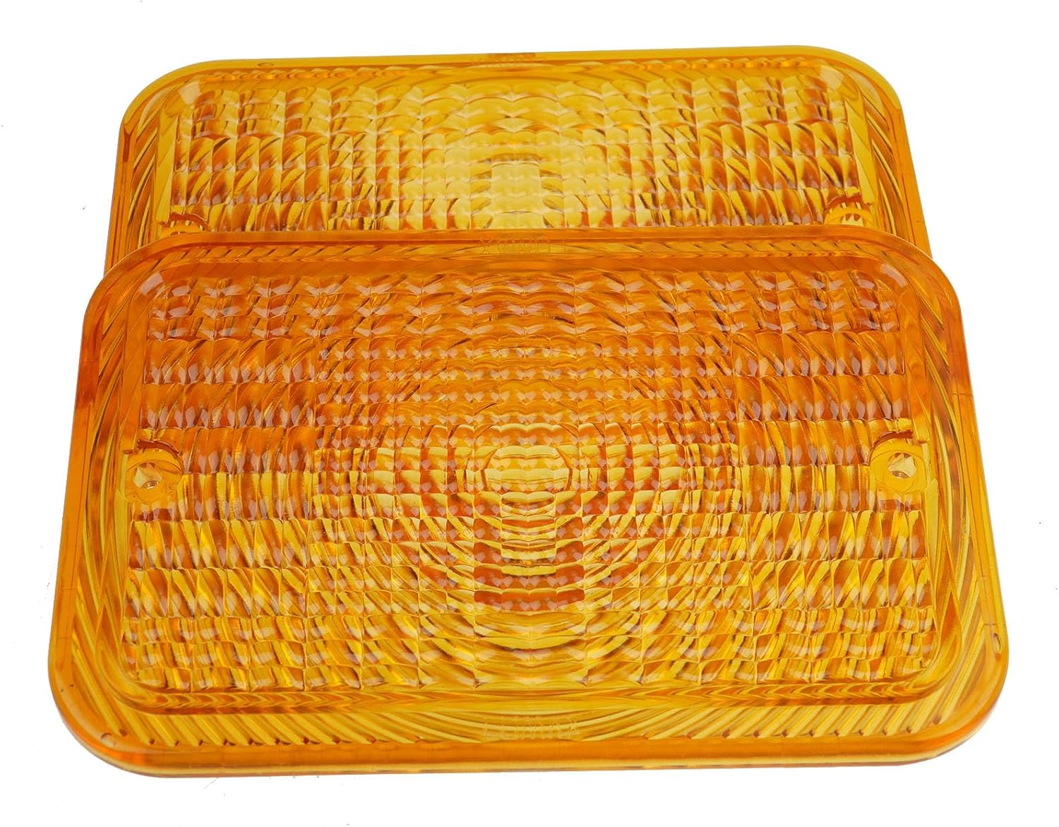 2PCS Amber Lens LVU18745 for John Deere Tractor 1023E 1025R 1026R | 2027R 2032R 3120 3203 3320 4105 4520 4600 5415 5425