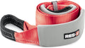 RES-Q Tree Saver Strap 4" x 8 Ft with 40,000 lb Breaking Strength - Nylon Recovery Tree Strap with Padded Sleeve Protector and Utility Cinch Straps