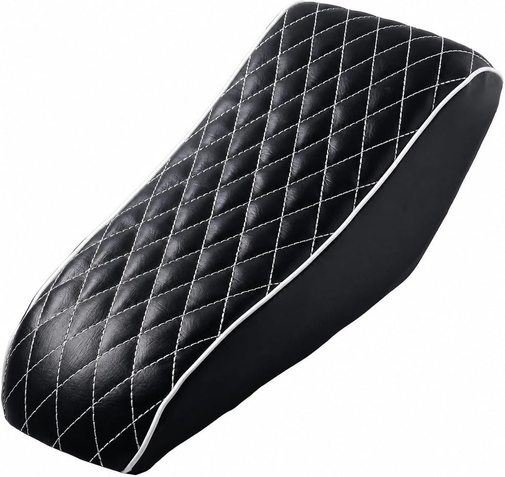 JMCHstore Green Diamond Stitch Retro Seat Cover for Coleman CC100X Mini Bike 98cc,Hisun 100CC Kids Trail Bike Cushion Replacement Parts