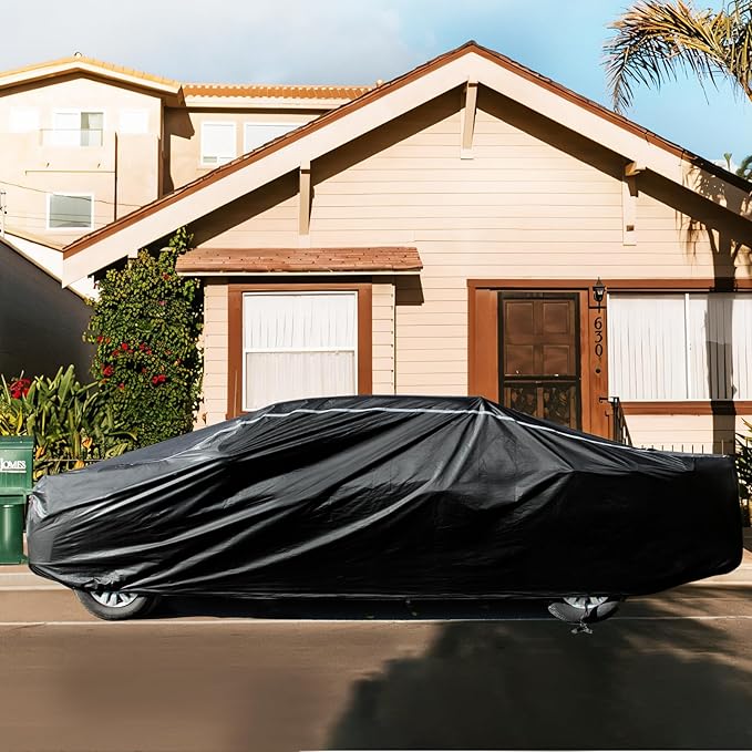 Pickup Truck Cover Waterproof All Weather, Outdoor Sun UV Rain Pickup Protection - Image 7