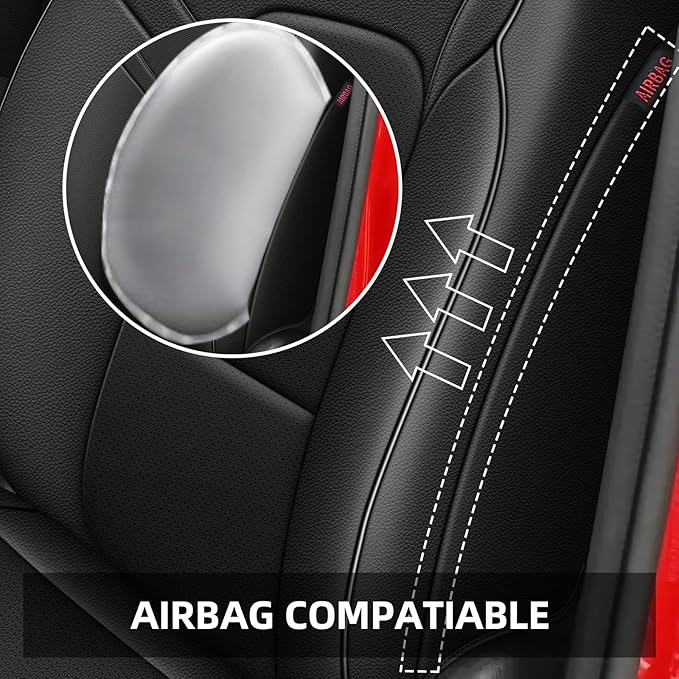 Custom Fit Seat Covers for Dodge RAM 1500 2019 2020 2021 2022 2023 2024 2025 - Image 5