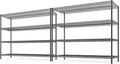 REIBII 2560LBS Storage Shelves 55.5"W Metal Shelving Unit 4 Tier Wire Shelving by REIBII