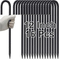 VVOKGO Rebar Stakes 12 Inches J Hook Heavy Duty Chain Link Fence Stakes by VVOKGO