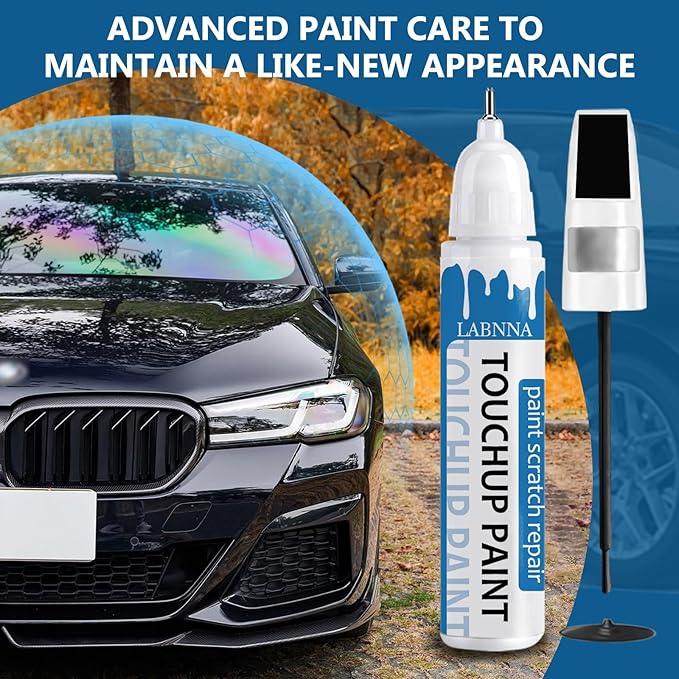 Carbon Black Touch Up Paint for BMW-Exact Match 2 in 1 touchup Paint Pen for - Image 4