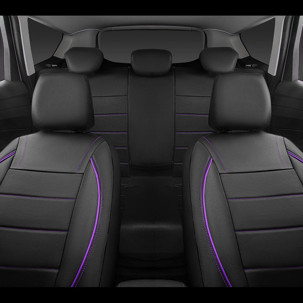 car pass piping pu leather car seat cover,inside showing dimensions